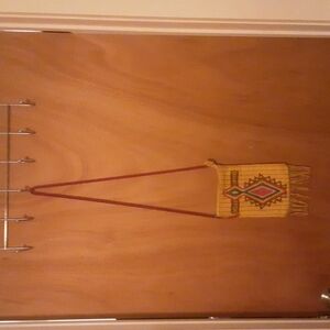 Old Navy Western Native American Finged Embroidered Crossbody Bag